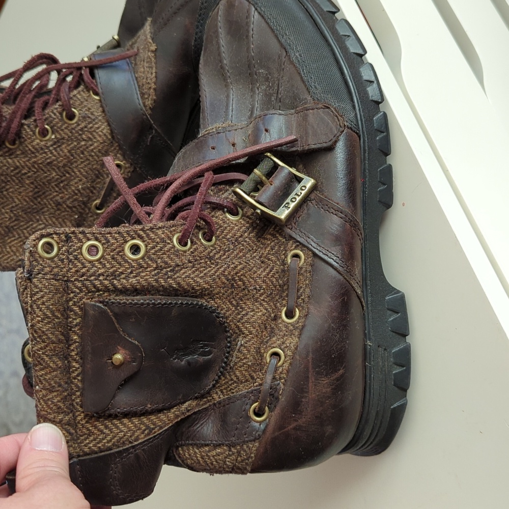Polo Hamlin boots. Size 9